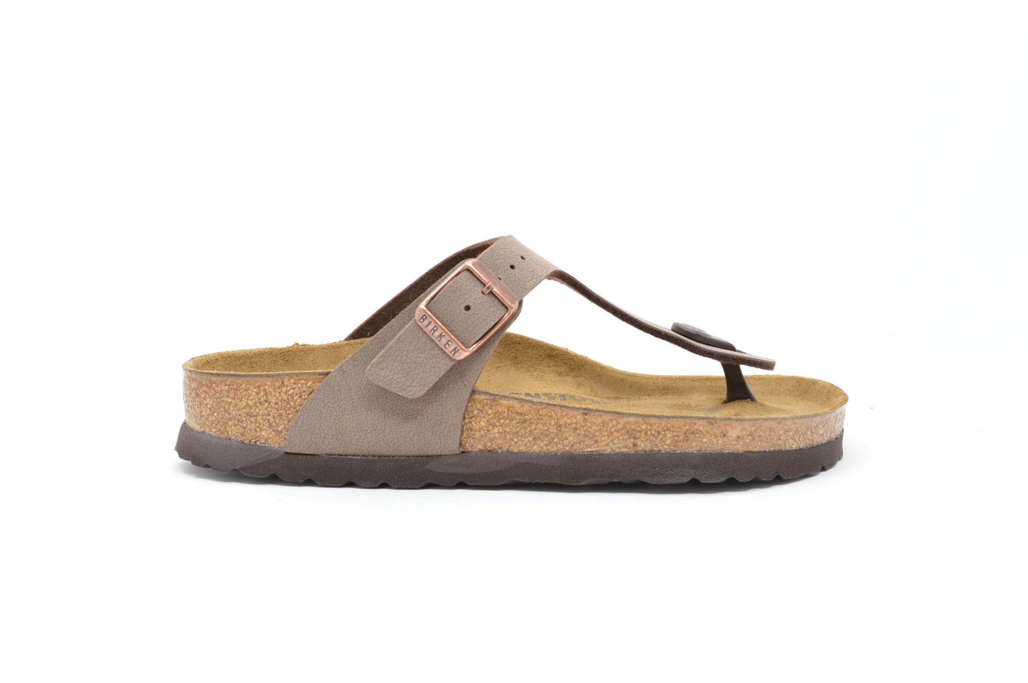 BIRKENSTOCK Gizeh Birkibuc Sandals - Comfortable Cork Footbed Slides for Women & Men | Perfect for Beach, Pool, and Casual Summer Wear