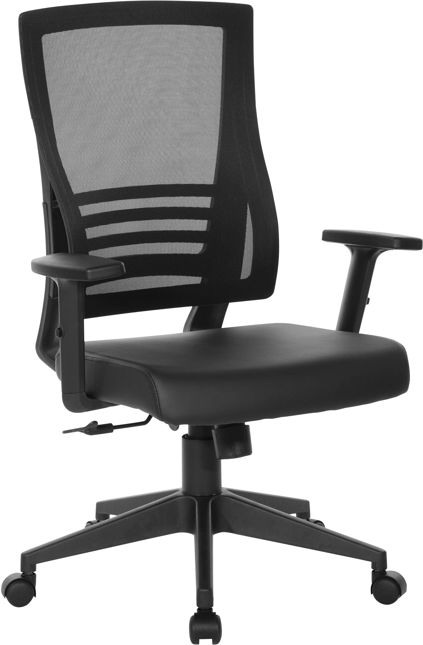 Office Star Vertical Mesh Back Chair with Adjustable Height & Lumbar Support [EM60930] - Ergonomic Desk Chair for Home Office & Workspace Comfort