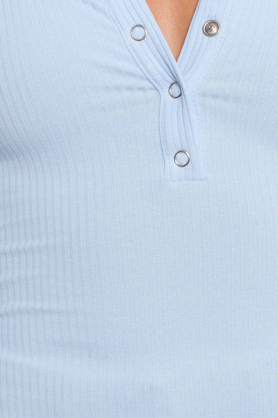 Dio Knit Henley Shirt for Men - Light Blue Casual Long Sleeve Button Down Top | Perfect for Everyday Wear, Office & Date Nights