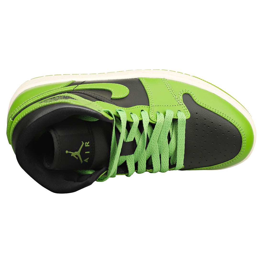 Women's Air Jordan Retro 1 Mid 'Altitude Green' Basketball Shoes - Size 5.5 | BQ6472-031 | Streetwear & Casual Fashion Sneakers for Everyday Wear
