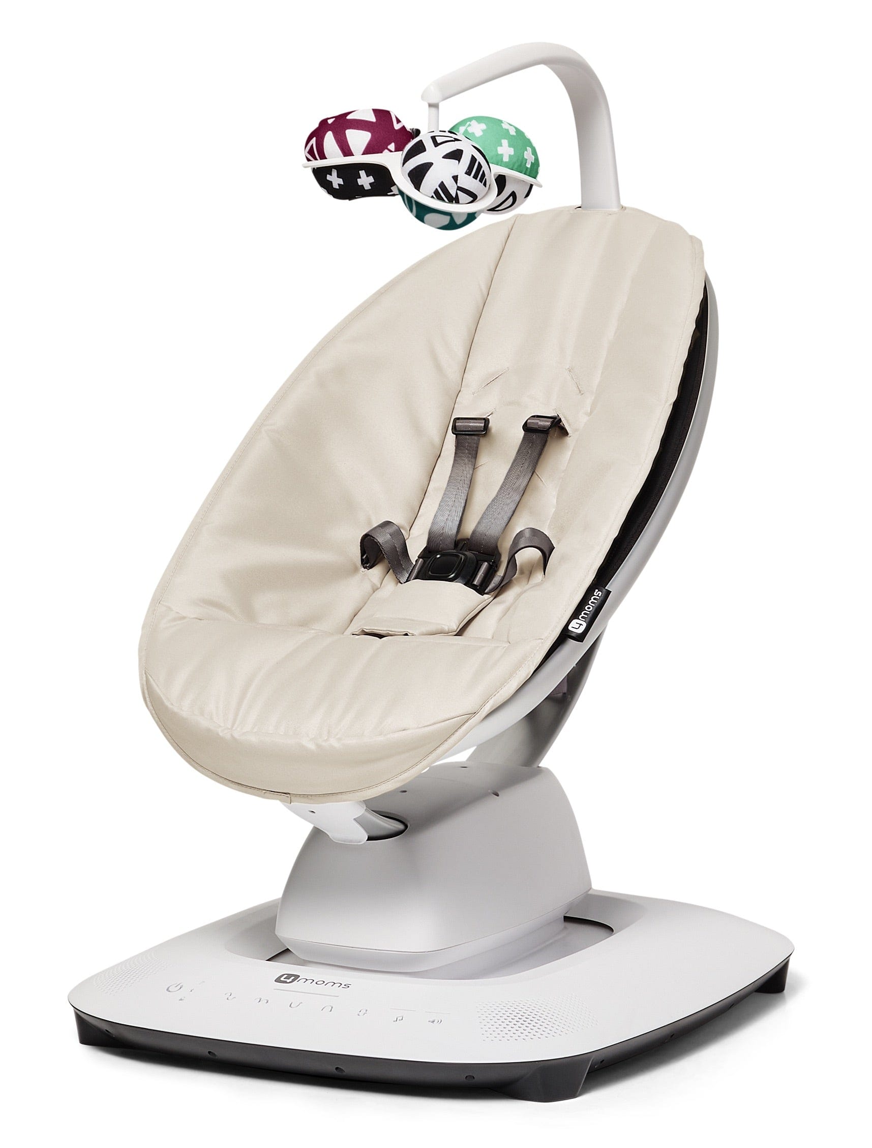 4Moms MamaRoo Multi-Motion Baby Swing with 5 Unique Motions - Automatic Infant Swing for Newborns to Toddlers - Perfect for Soothing, Napping & Playtime at Home or On-the-Go