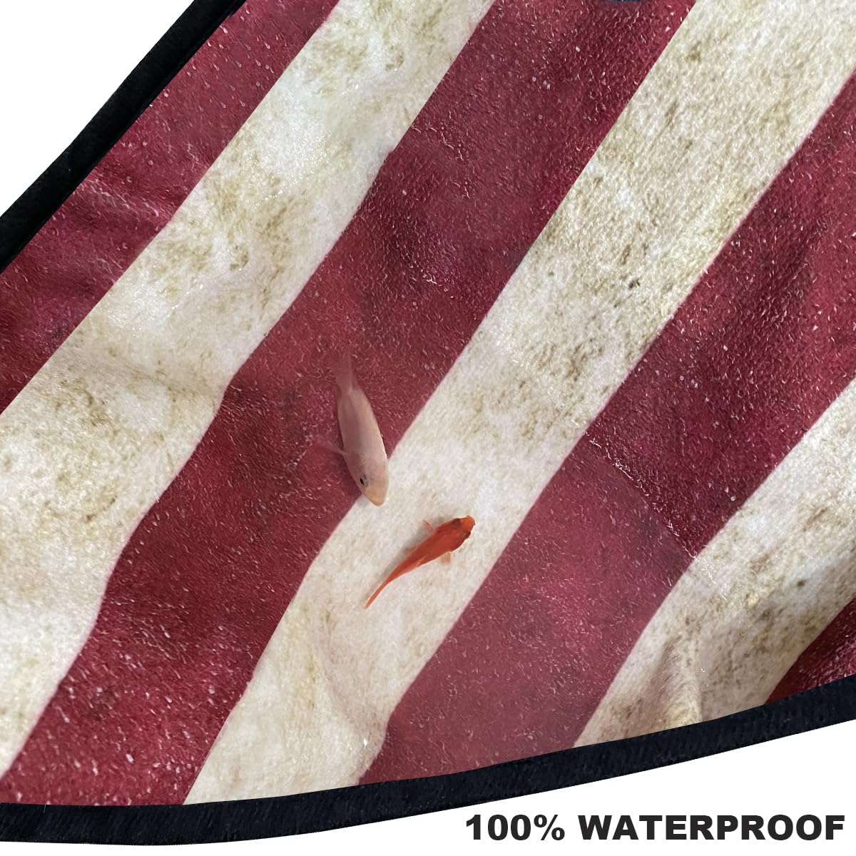 Universal Waterproof Car Seat Covers (2-Piece Set) - American Flag Design for Trucks, SUVs, Gym & Water Sports | Durable Protection for Pets, Athletes & Fitness Enthusiasts | Perfect for Outdoor Adventures, Daily Commutes & Workouts