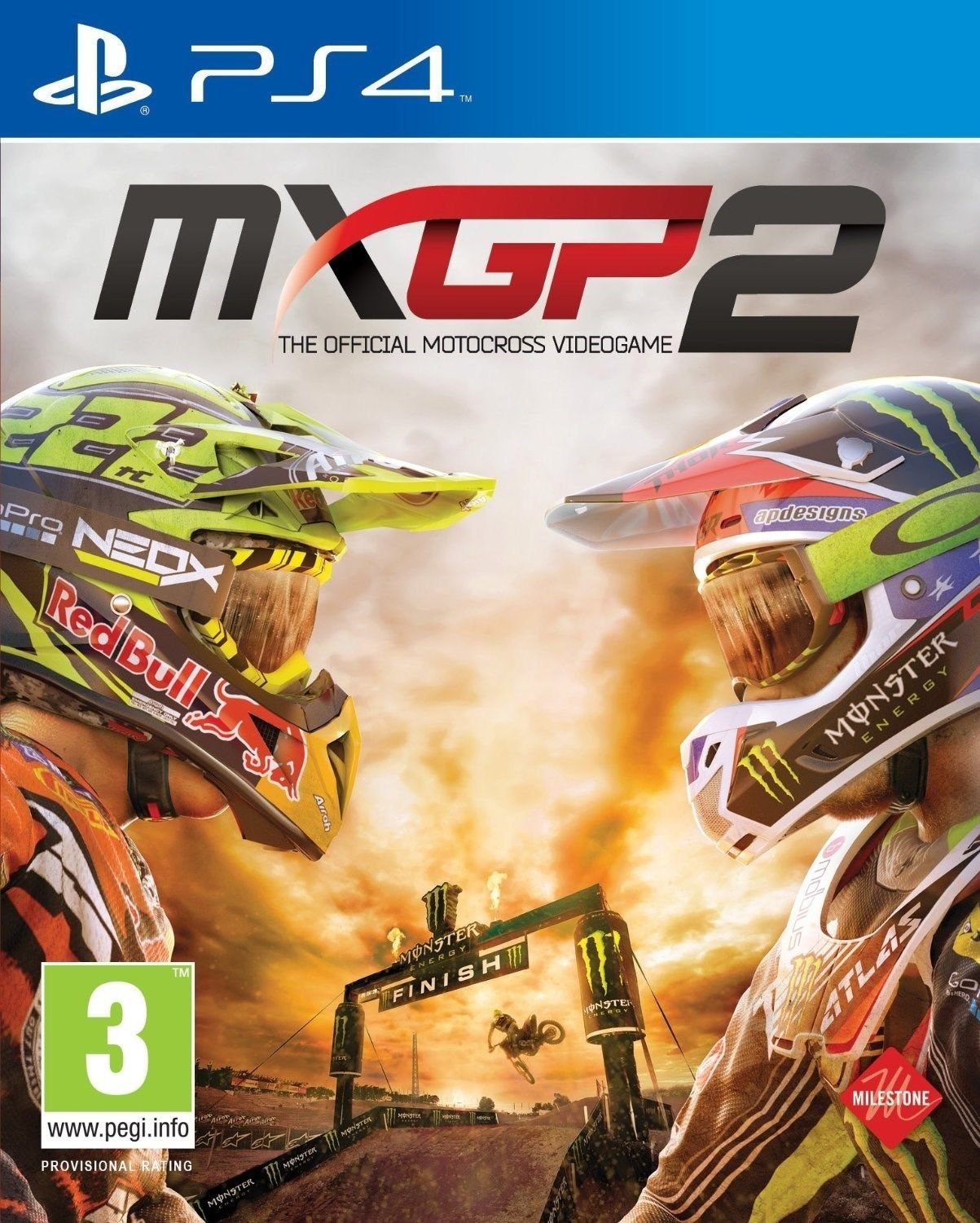 MXGP 2: The Official Motocross Video Game for PlayStation 4 (PS4) - Realistic Racing Experience for Motocross Fans