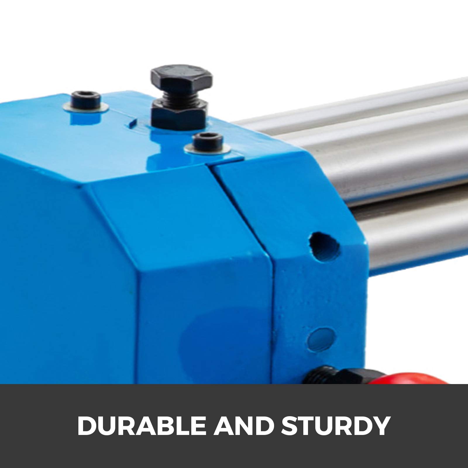 Mophorn 24 Inch Slip Roll Metal Bending Machine - 16 Gauge Steel Sheet Metal Roller with 2 Removable Rollers for Round Bending | Perfect for Metalworking, HVAC, and DIY Projects