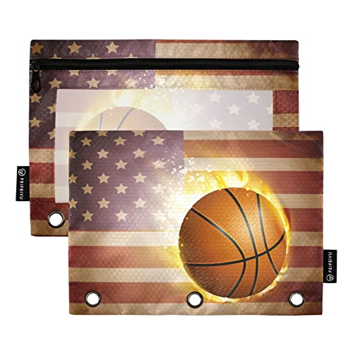 American Flag Basketball