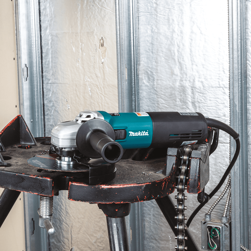 6-Inch SJS™ High-Power Cut-Off/Angle Grinder with 11 Amp Motor - Perfect for Metal Cutting, Grinding & Polishing in Construction, Welding & DIY Projects