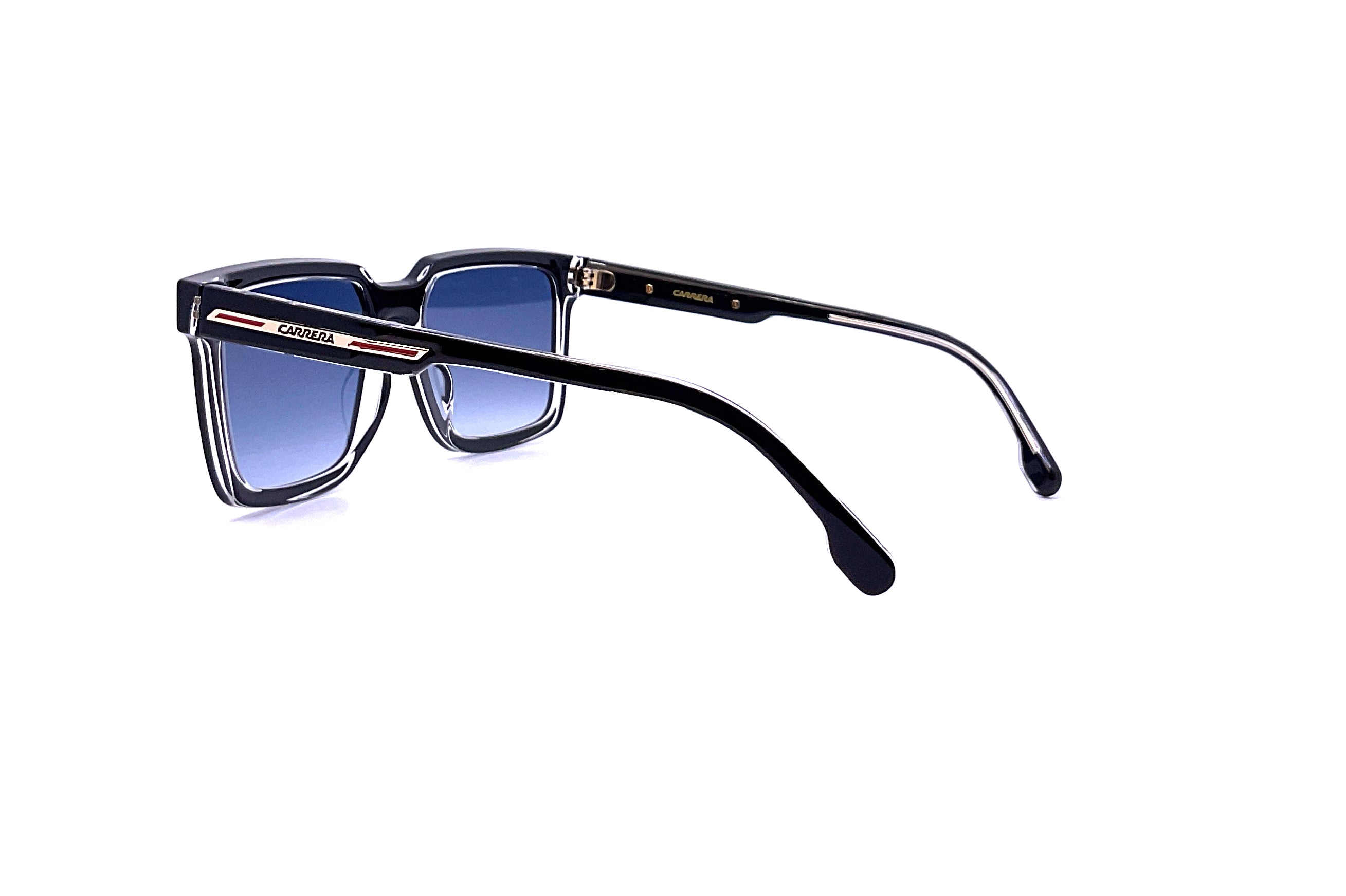 Carrera Victory C 02/S Sunglasses - Black Crystal Frame for Men & Women - UV Protection, Fashion Eyewear for Driving, Outdoor Sports & Daily Wear
