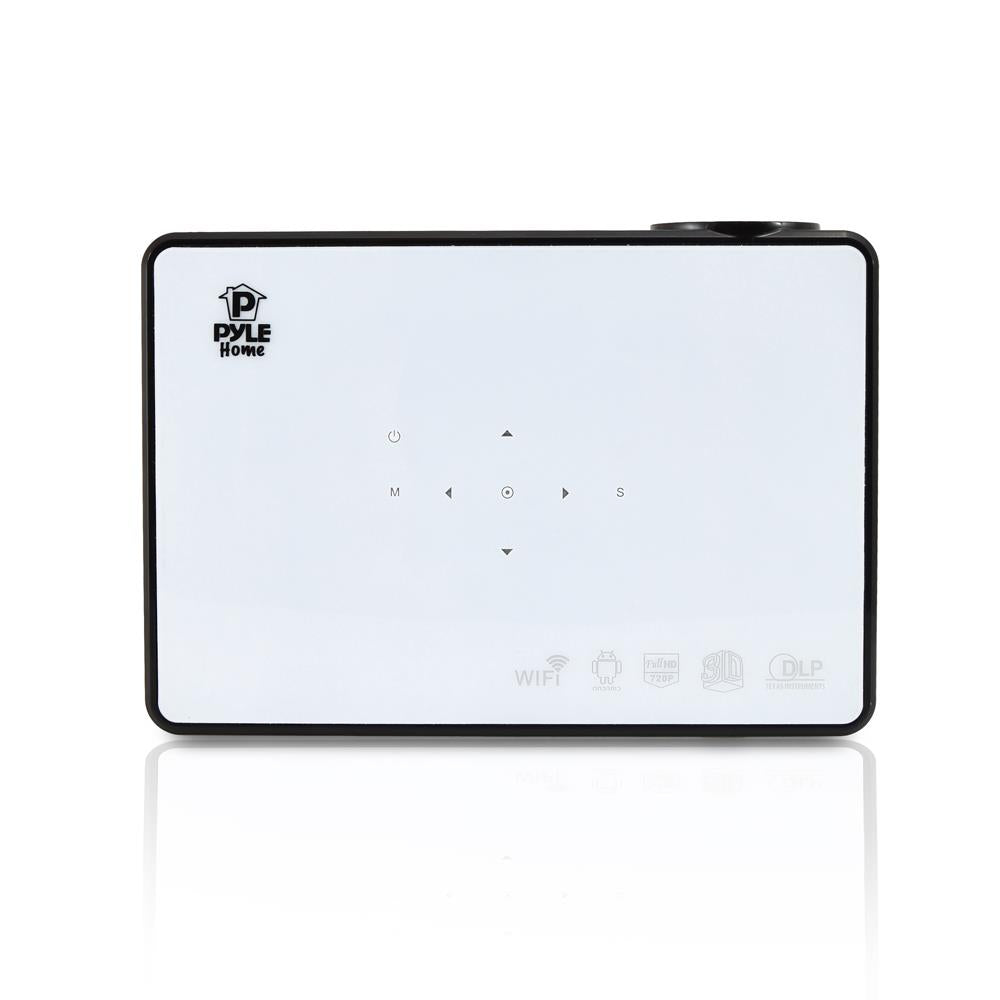 Portable Mini Smart Android Projector - HD 1080P Home Theater, Outdoor Movie & Business Presentations | Perfect for Camping, Dorm Rooms & Office Meetings