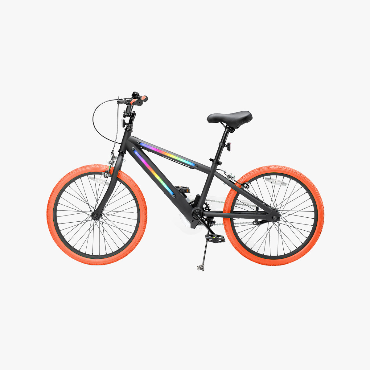 Light Rider 20 LED Kids Bike with Flashing Wheels - Best Children's Light Up Bicycle for Night Riding, Birthday Gifts & Outdoor Play