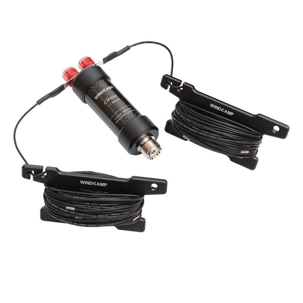 5-50MHz HF Horizontal Dipole Antenna for Ham Radio - Waterproof Balun & Durable Design - Perfect for Outdoor, Emergency Communication & Amateur Radio Enthusiasts
