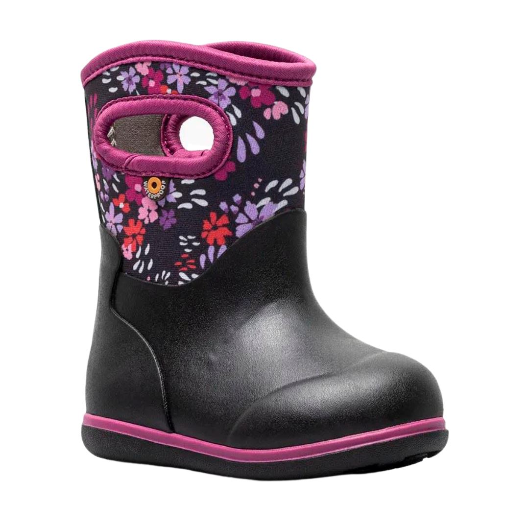 BOGS Baby Classic Toddler Rain Boots - Waterproof Kids Rain Shoes for Boys & Girls - Perfect for Outdoor Play, Puddles, and Wet Weather