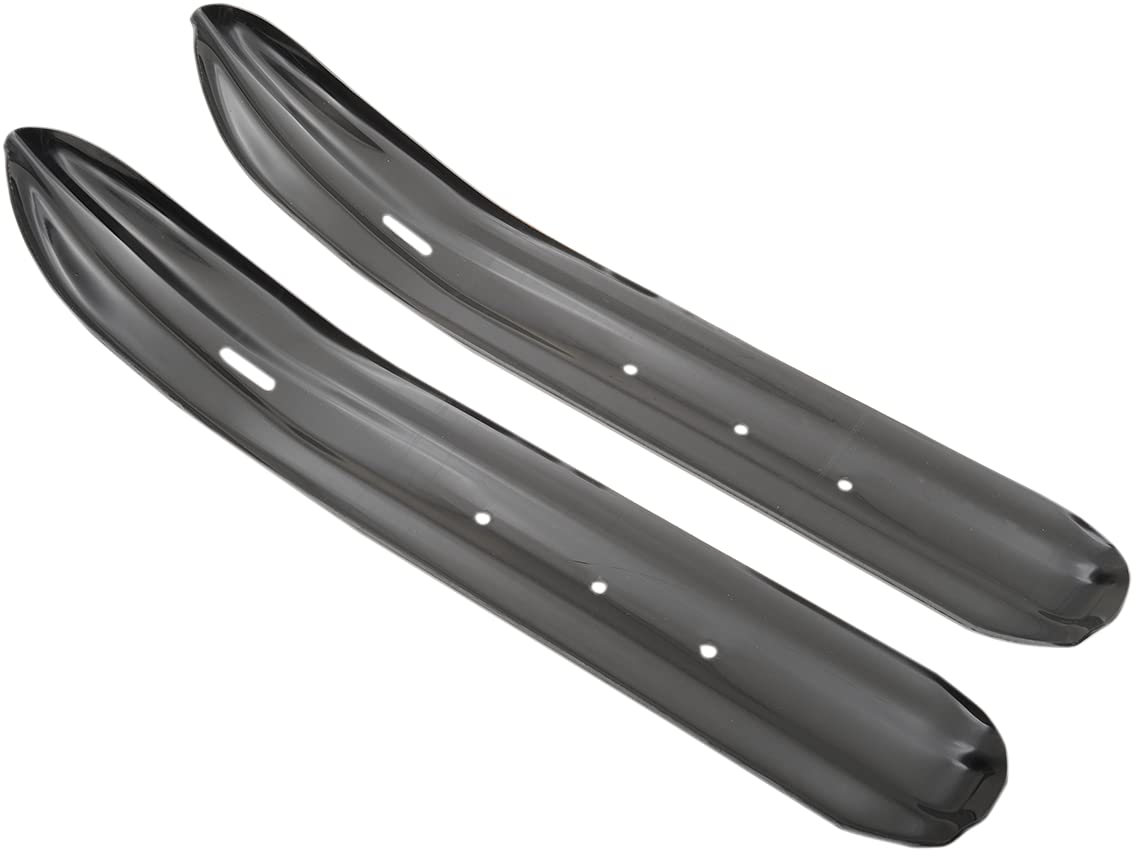 Sno Stuff Black Ski Skins for Ski-Doo - Durable Grip & Climbing Aid for Snowmobiles in Deep Snow & Backcountry Adventures