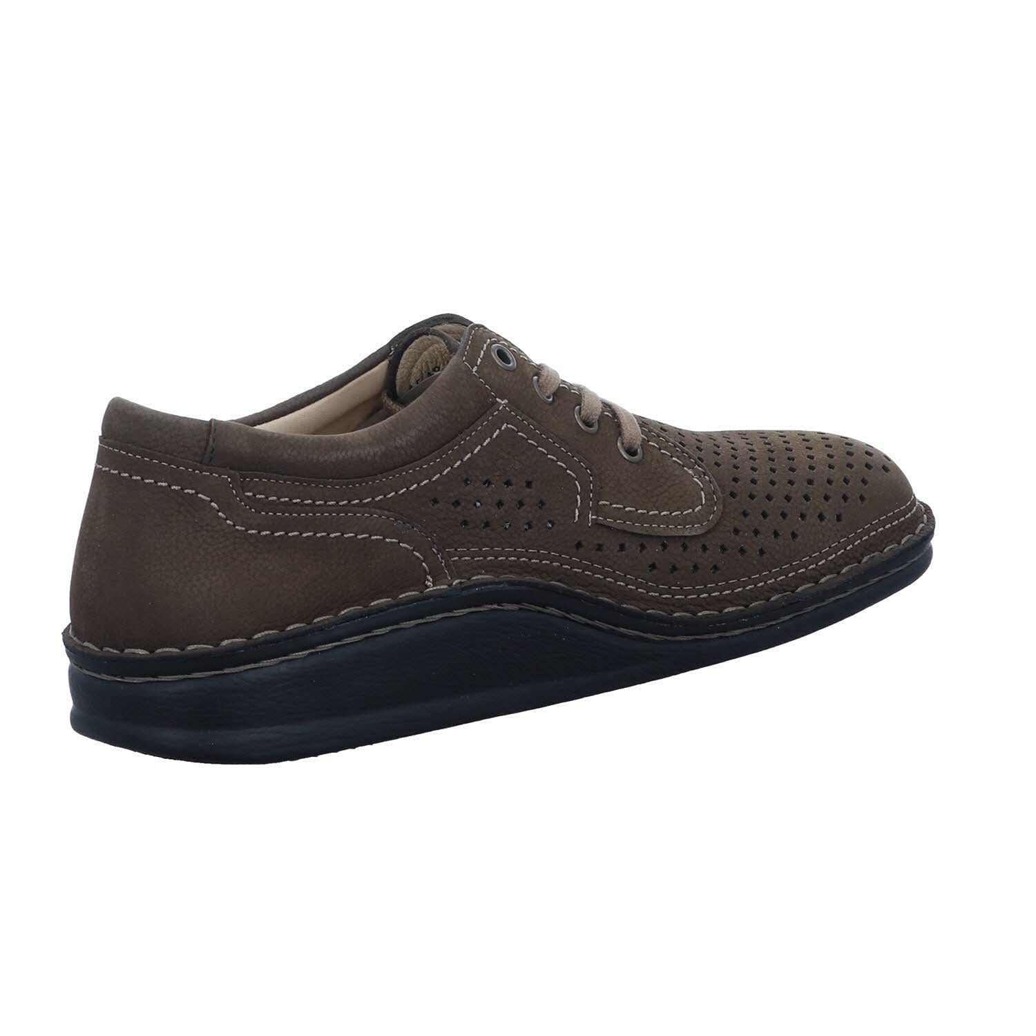Finn Comfort Men's Baden Comfortable Leather Walking Shoes - Premium Arch Support for All-Day Wear - Ideal for Travel, Work & Casual Outings