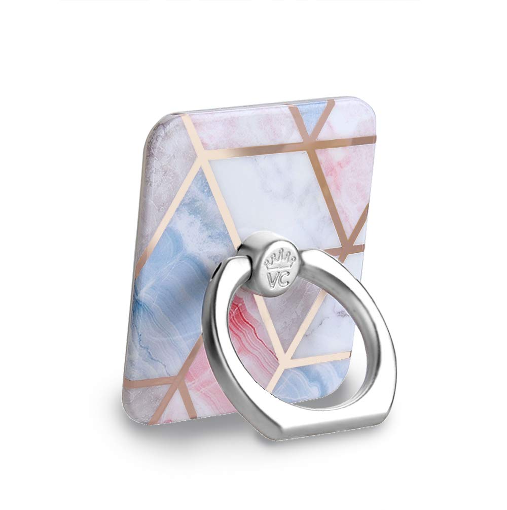 Velvet Caviar Phone Ring Holder - Grip Stand for iPhone & Galaxy (No Silicone/Leather) - Perfect for Selfies & Videos