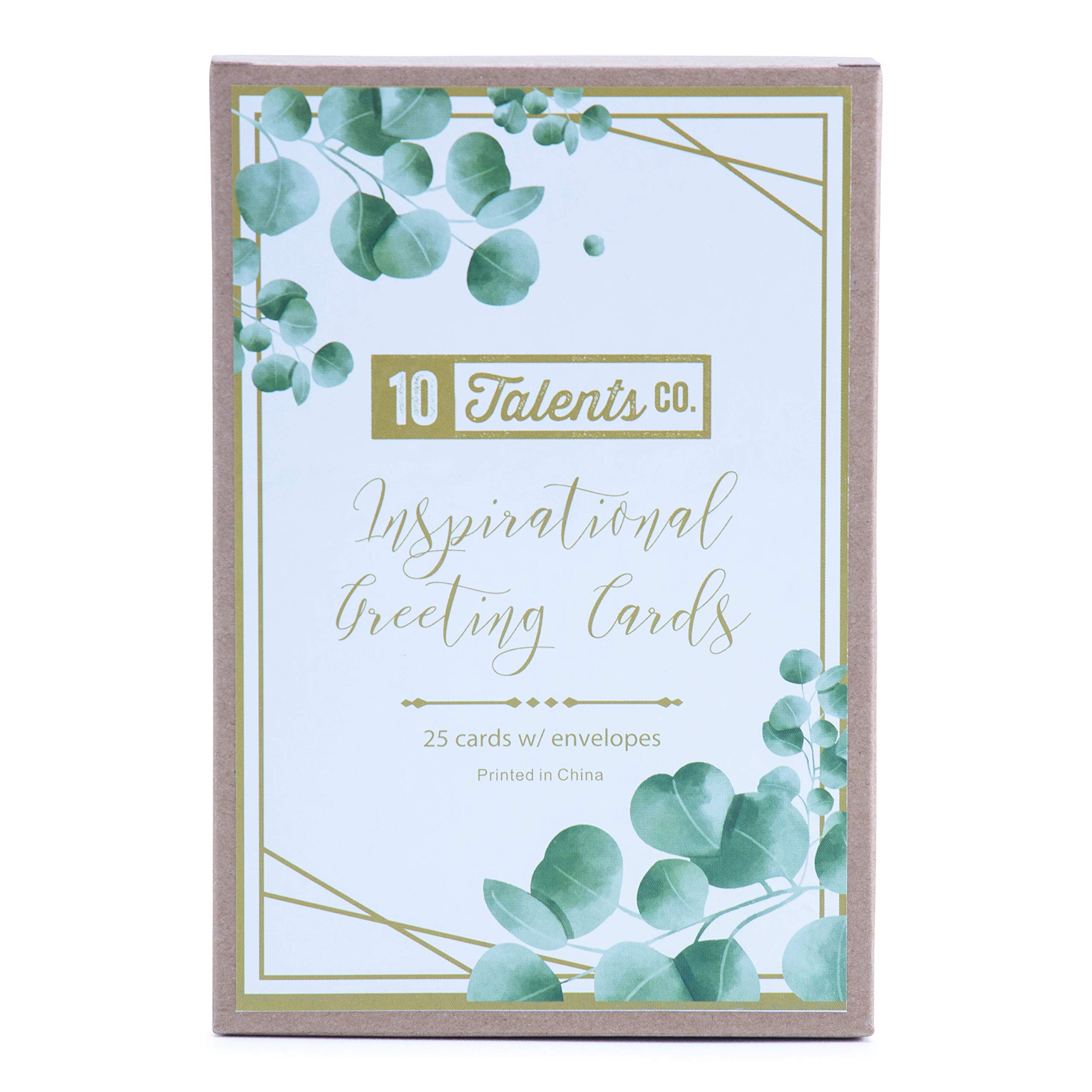 25-Pack Religious Christian Sympathy Cards with Envelopes - Inspirational & Motivational Greeting Cards for All Occasions | Thinking of You, Blank Cards for Church, Funeral, Memorial Services & Spiritual Comfort