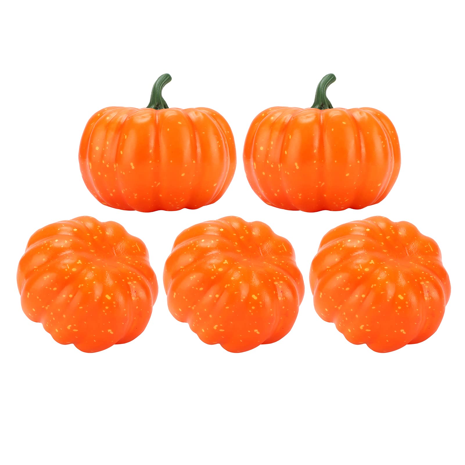 AOER Craft Pumpkins - Styrofoam Pumpkins for DIY Crafts, Home Kitchen Decor, Fall Party Supplies, Halloween Thanksgiving Table Centerpiece Decorations