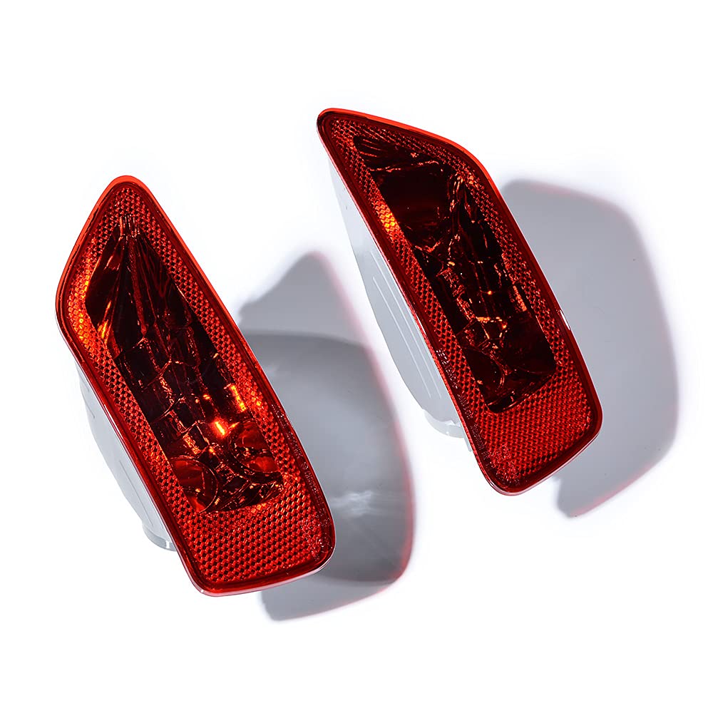AstraDepot Pair of Rear Bumper Reflector Housing Replacement for Jeep Compass & Grand Cherokee WK2 (2011-2016), Dodge Journey (2012-2019) - Enhance Night Visibility & Safety