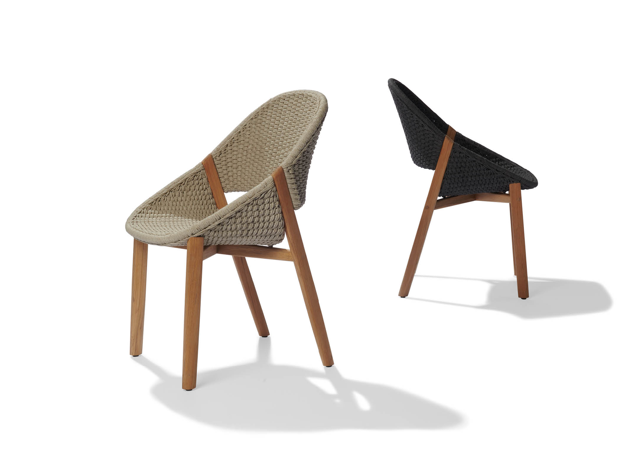 Elio Modern Dining Chair - Sturdy Wooden Kitchen Chair with Upholstered Seat - Perfect for Dining Room, Kitchen, and Breakfast Nook