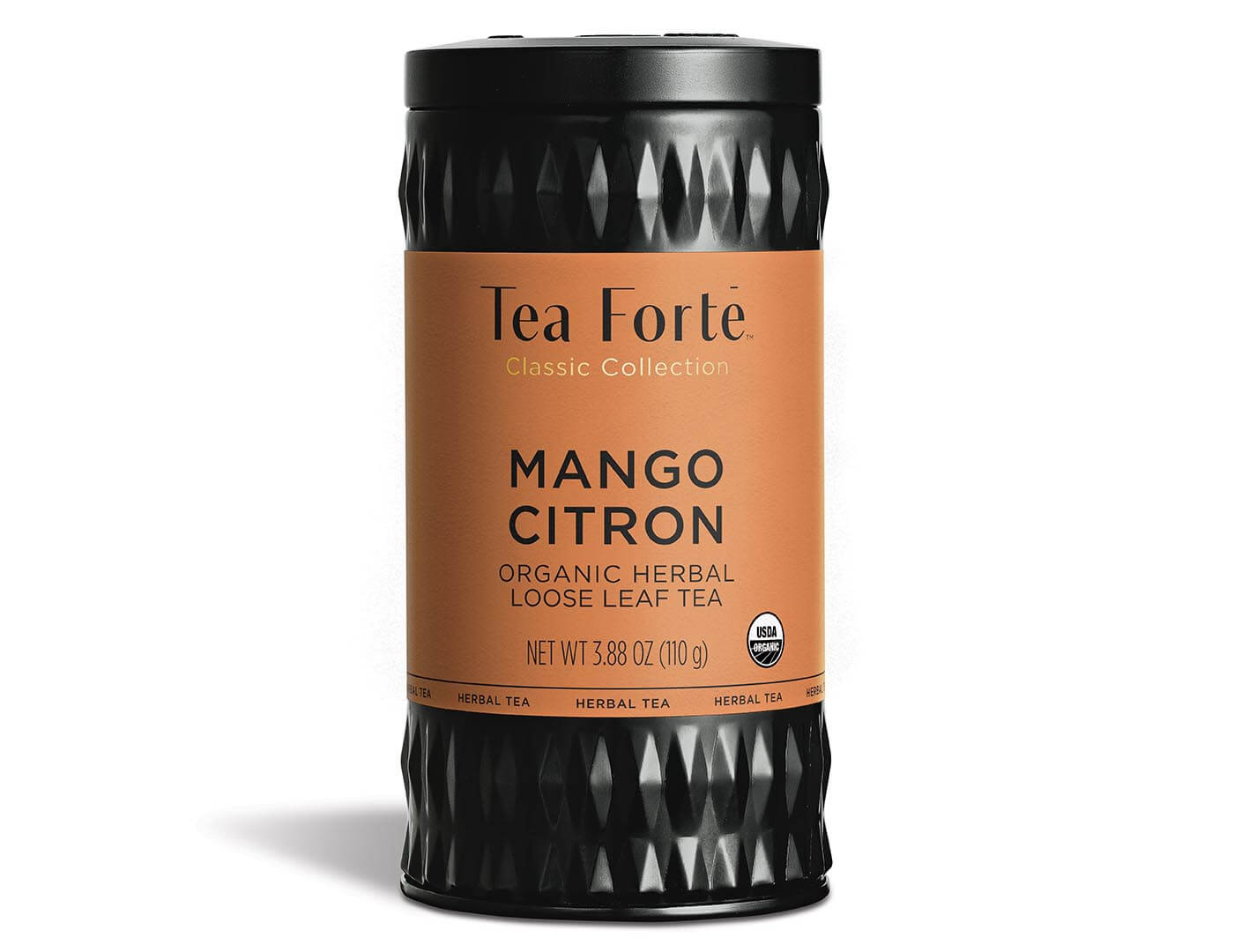 Premium Loose Leaf Tea Canisters - Airtight Mango Citron Flavor for Fresh Tea Storage | Perfect for Kitchen, Pantry & Tea Gift Sets