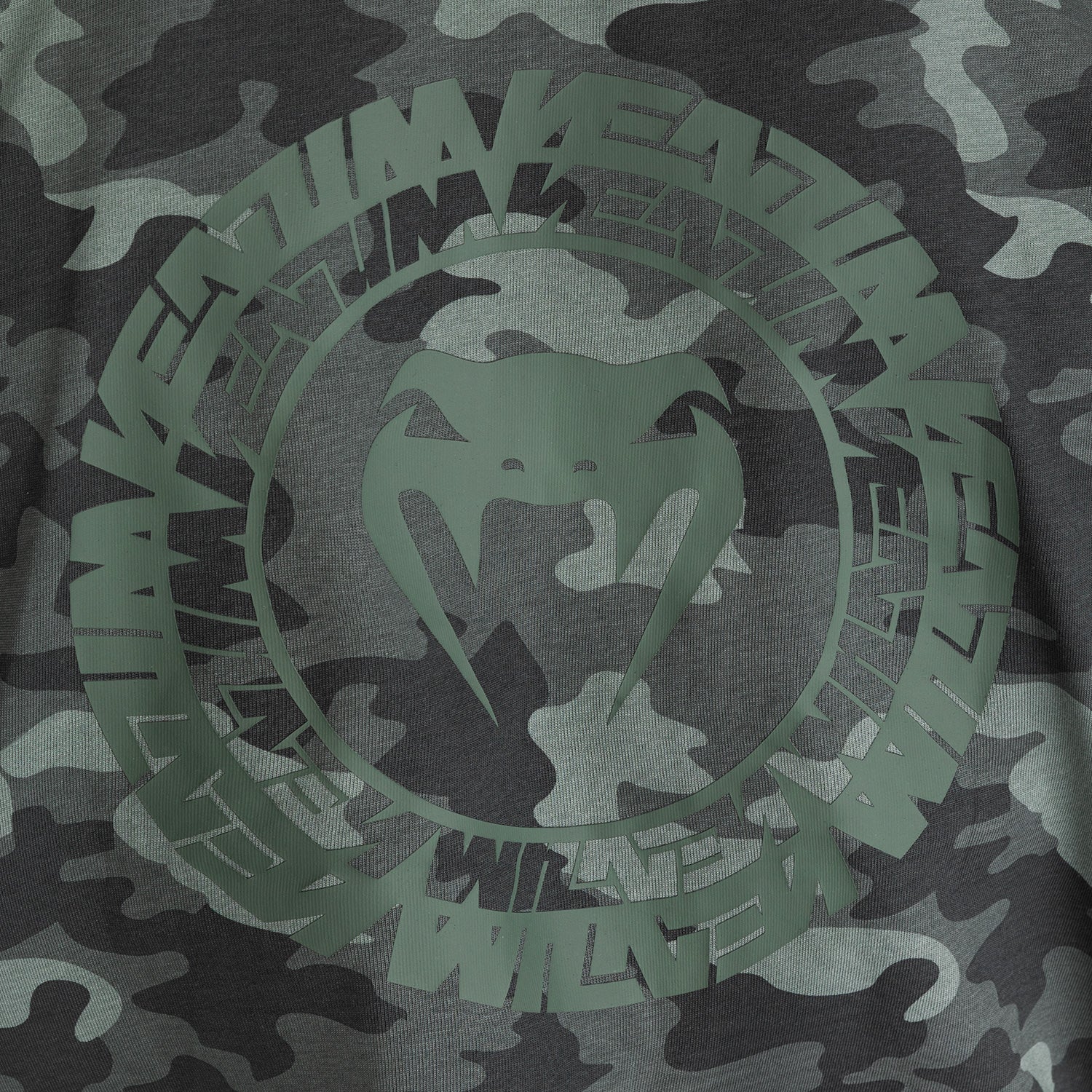 Venum Vortex XL Men's T-Shirt - Khaki Camo Print - Lightweight & Breathable MMA Training Shirt for Combat Sports & Gym Workouts