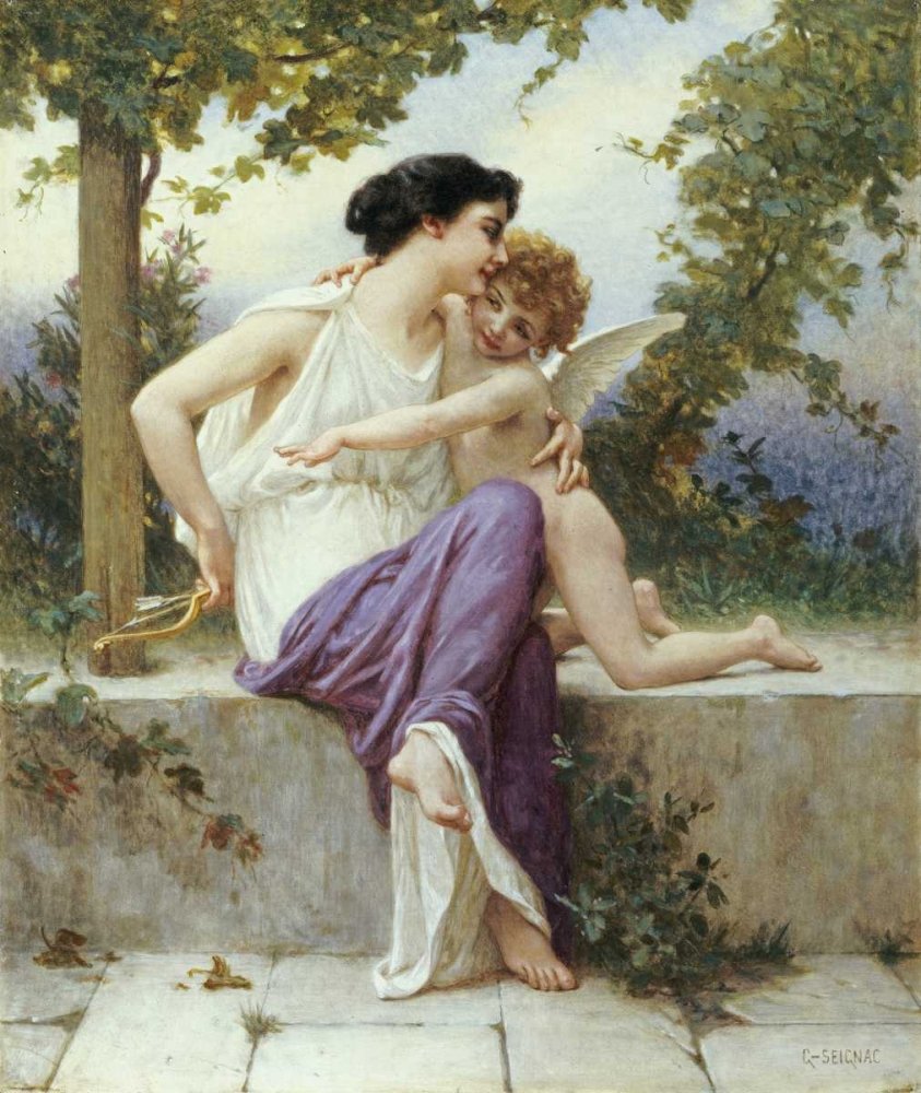 Guillaume Seignac Floral Art Print - 33x27 Inch Fine Art Paper for Framing - Elegant Wall Decor for Living Room, Bedroom & Office