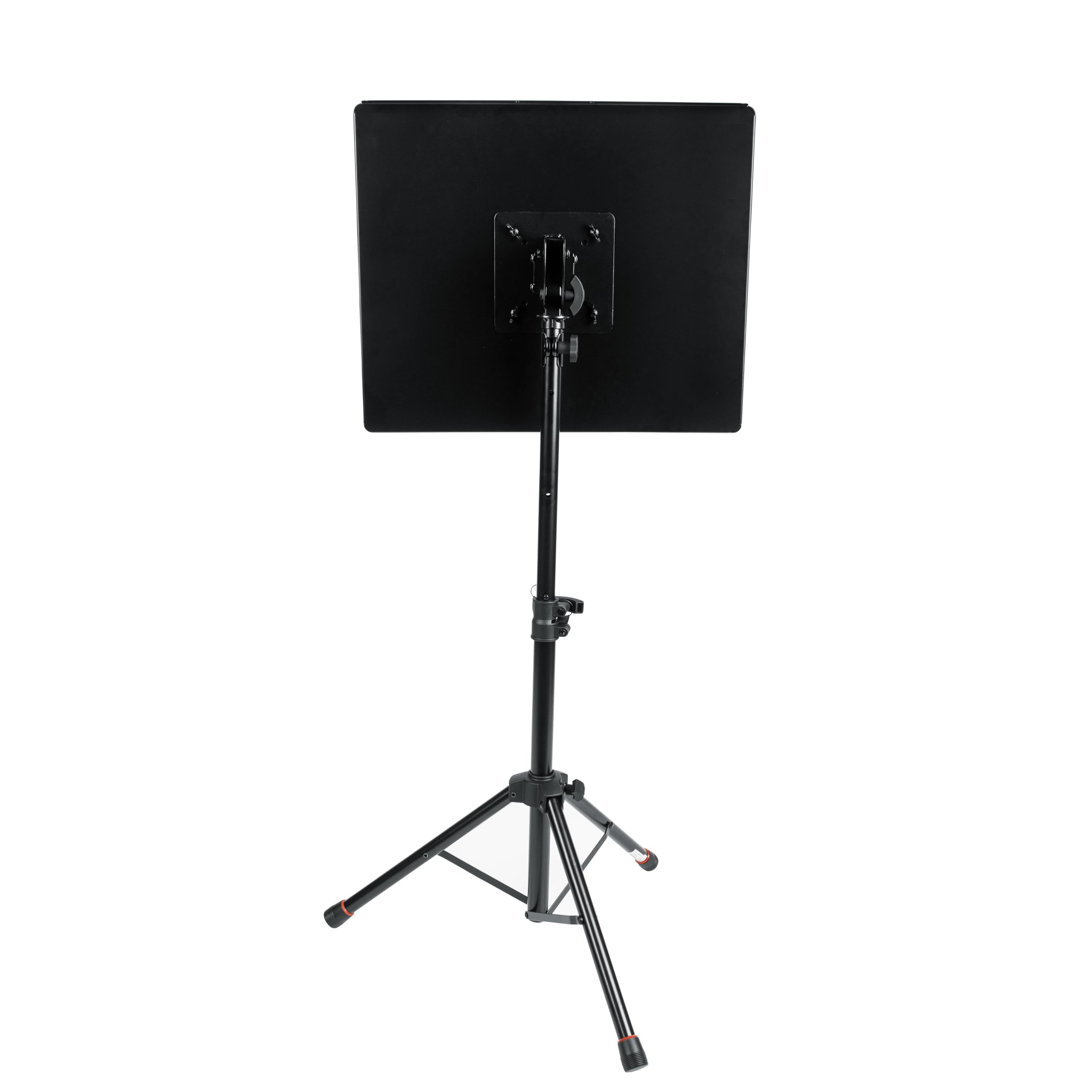 Gator Frameworks Adjustable Multi-Media Gear Stand with 100x100 VESA Mount | Height Adjustable 28-44