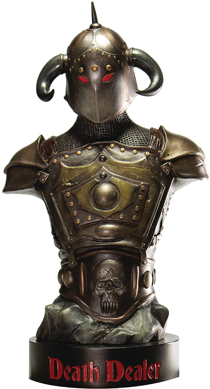 Dark Source Trading Death Dealer 1:4 Scale Collectible Bust - Gothic Horror Statue for Display & Home Decor