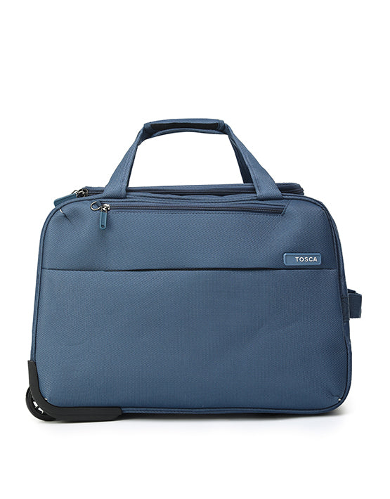 Tosca SO LITE WB C Onboard Wheel Bag - Lightweight Carry-On Luggage with Wheels, Blue - Perfect for Air Travel, Business Trips & Weekend Getaways