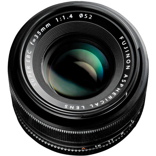 Fujifilm XF 35mm f/1.4 R Prime Lens for Fuji X-Mount Cameras - Perfect for Portrait, Street & Low Light Photography