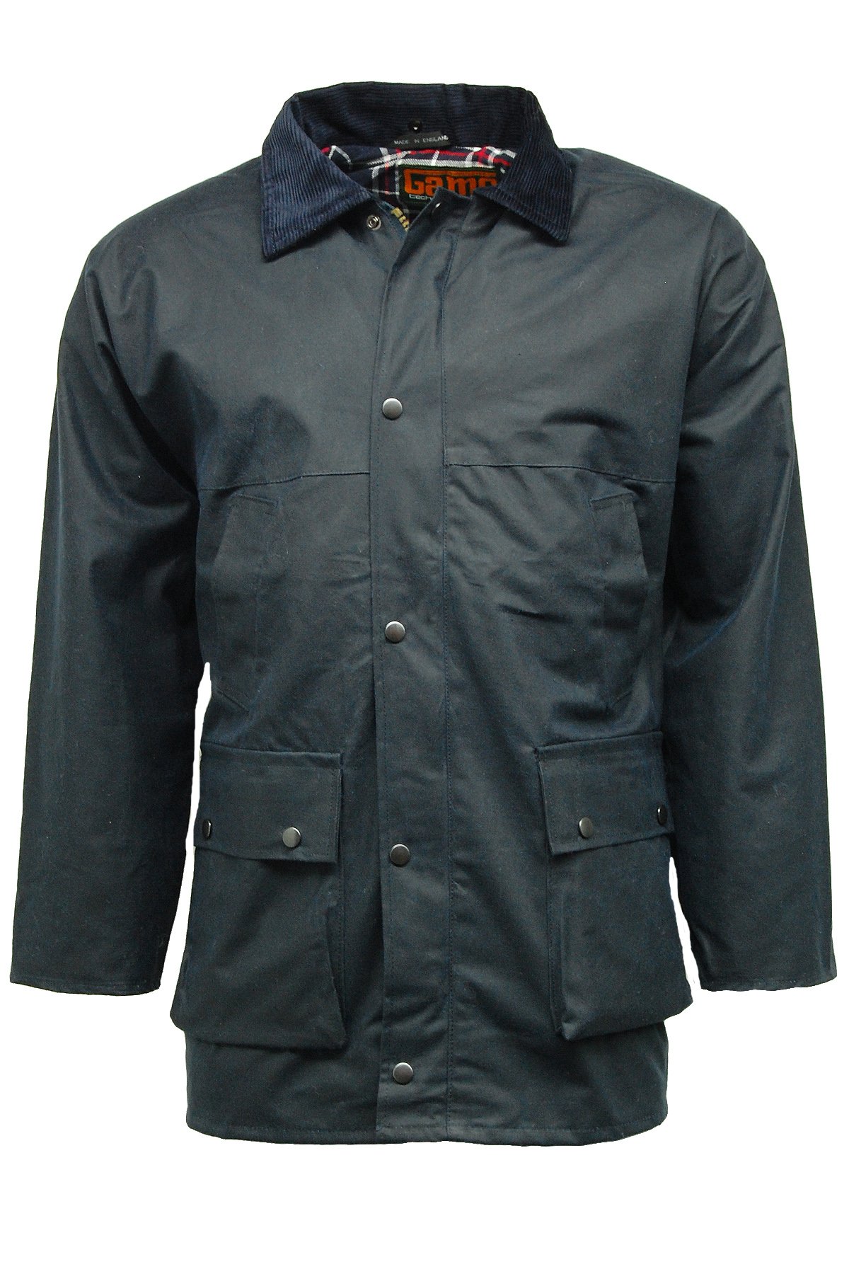 Lightweight Wax Jacket for Men - Navy XXX-Large for Outdoor Adventures