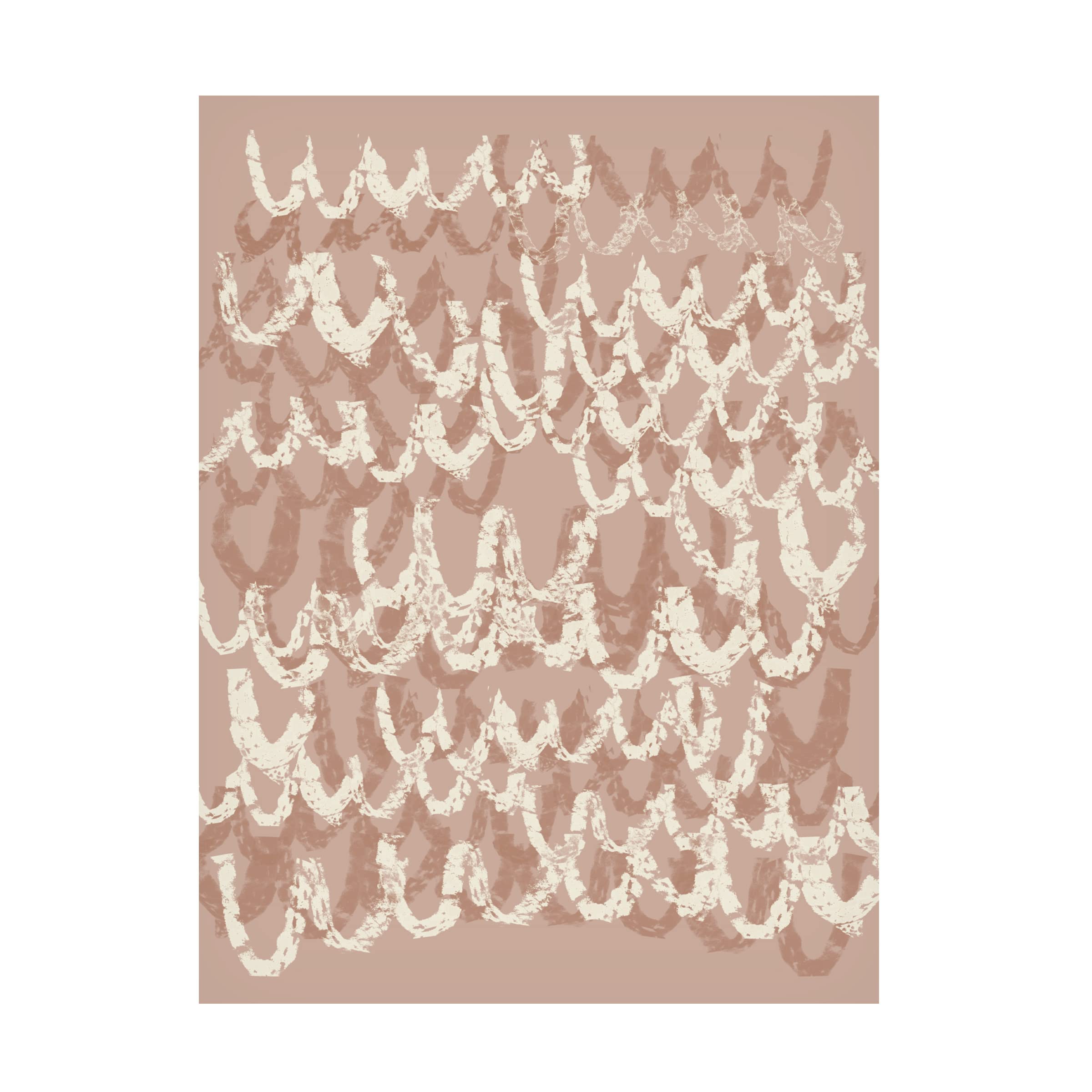 Jennifer Goldberger 'Scalloped IV' Canvas Wall Art Print - Modern Home Decor for Living Room, Bedroom & Office - Trademark Fine Art Collection