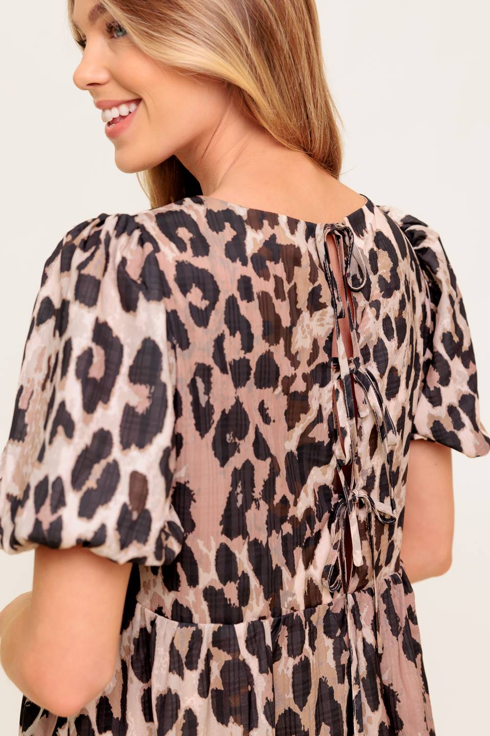 Martine Leopard Print Mini Dress - Sexy Bodycon Party Dress for Women, Perfect for Night Out, Club, Date Night & Special Occasions