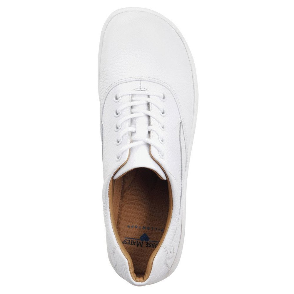 Nurse Mates Women's Macie White Nursing Shoes - Comfortable Slip-Resistant Work Shoes for Nurses & Healthcare Professionals | Perfect for Long Shifts, Hospitals & Clinics