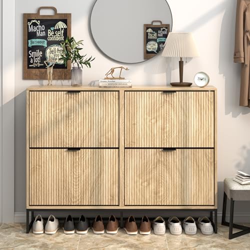 Wood 4 Drawers