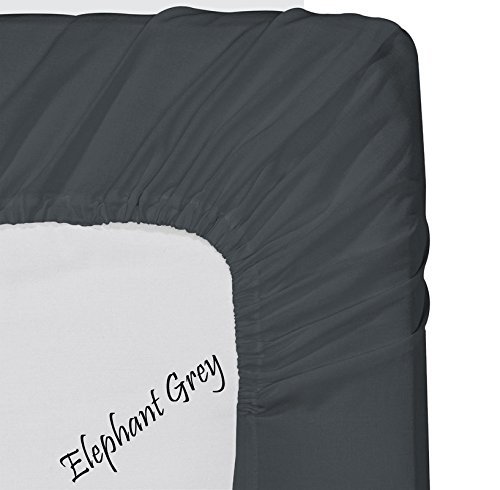 Luxurious 1000 Thread Count Egyptian Cotton Sheet Set - Ultra Soft 100% Cotton, 4-Piece Twin XL Bed Sheets with 29