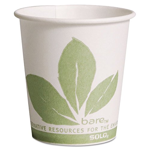SOLO Eco-Forward Paper Water Cups 16oz (50 Count) - BPA Free Disposable Cups for Parties, Picnics & Office Use | Sustainable SCC 44BB Paper Cups by SOLO Company