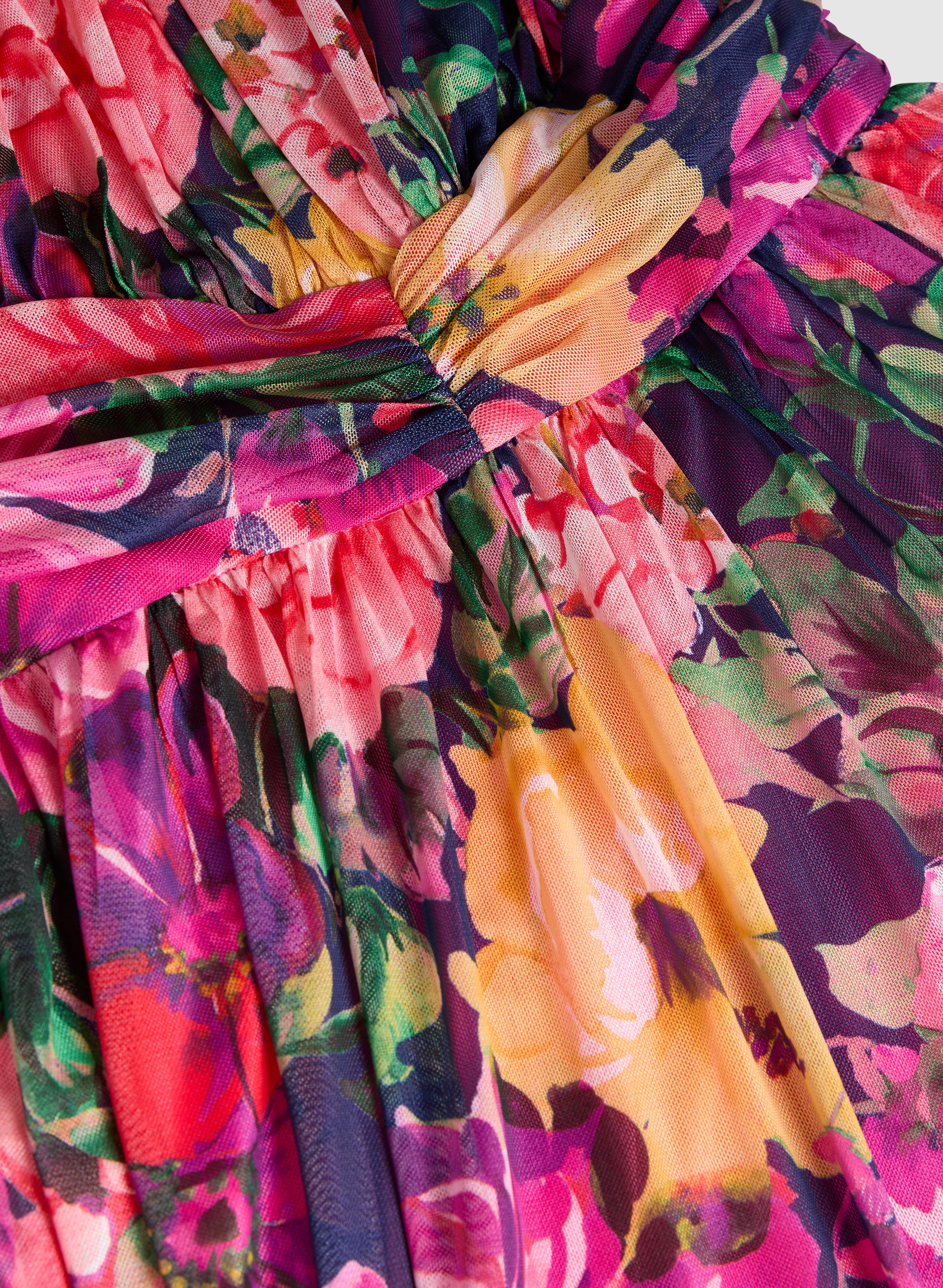 Elegant Floral Maxi Dress for Women - Summer Boho Beach Dress with Pockets - Perfect for Vacations, Weddings & Outdoor Events