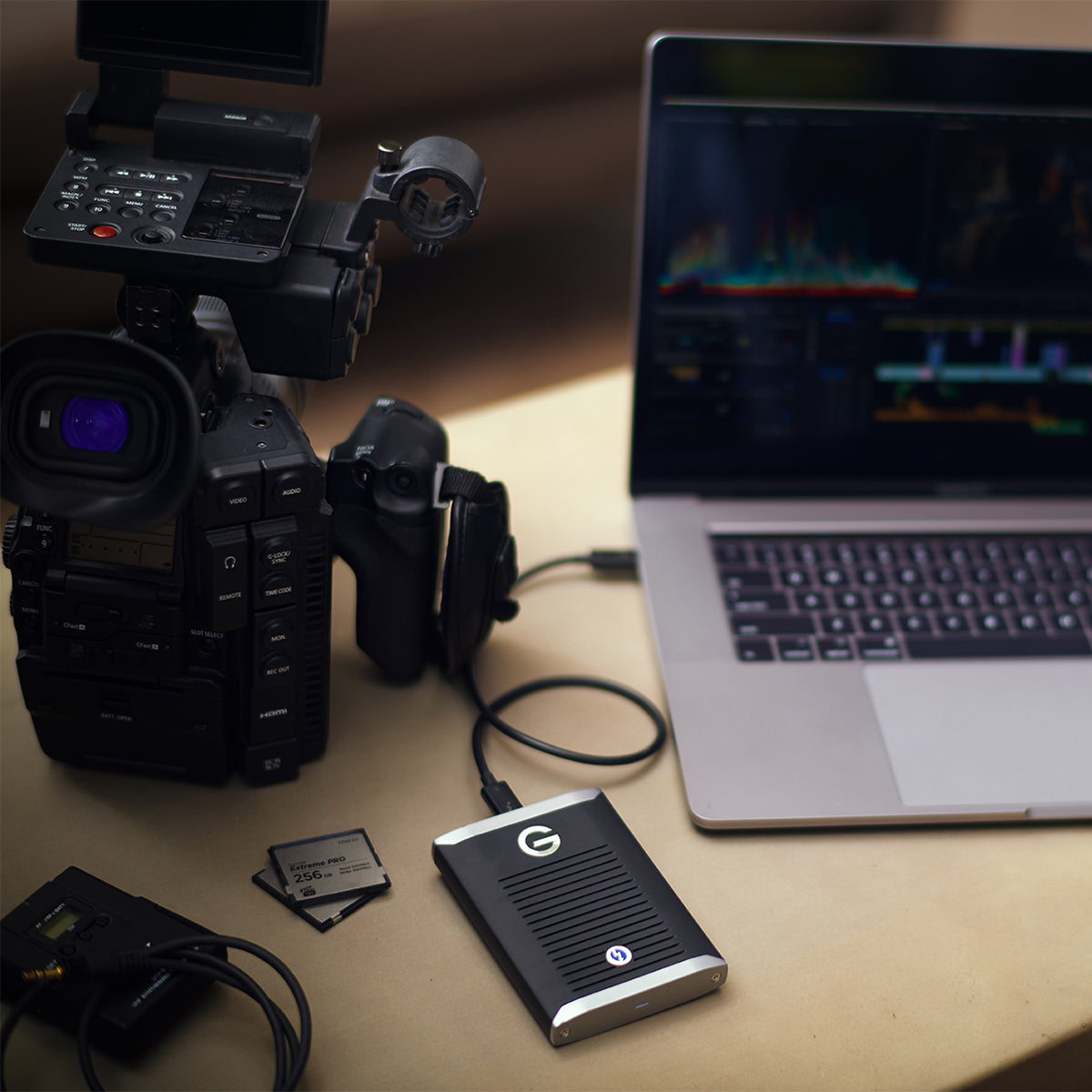 G Technology 1TB G-Drive Mobile Pro Thunderbolt 3 External SSD - Portable Storage for Mac & PC, High-Speed Data Transfer for Photographers & Video Editors