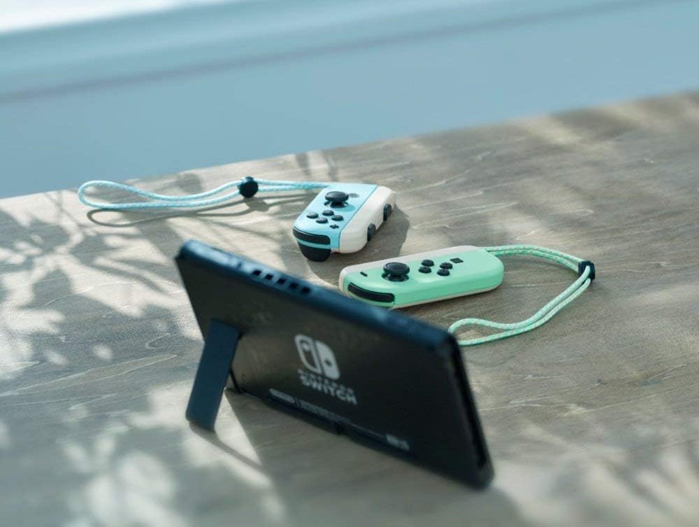 Nintendo Switch - Animal Crossing: New Horizons Edition Console with Joy-Con - Best for Family Gaming & Island Adventures