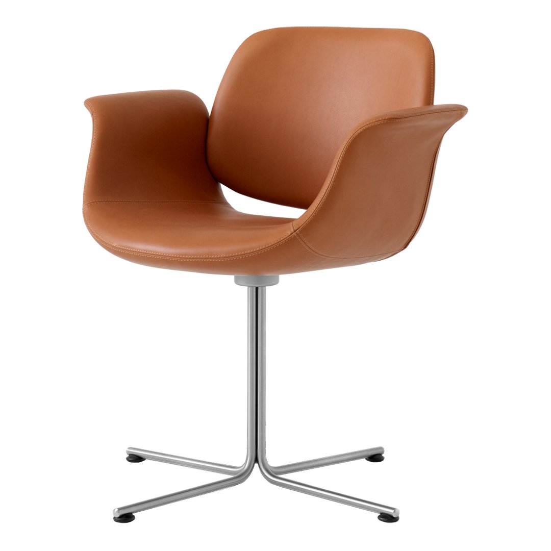 Erik Jørgensen Flamingo Chair with Swivel Base - Modern Lounge Chair for Living Room, Office & Reading Nook - Premium Danish Design Swivel Chair