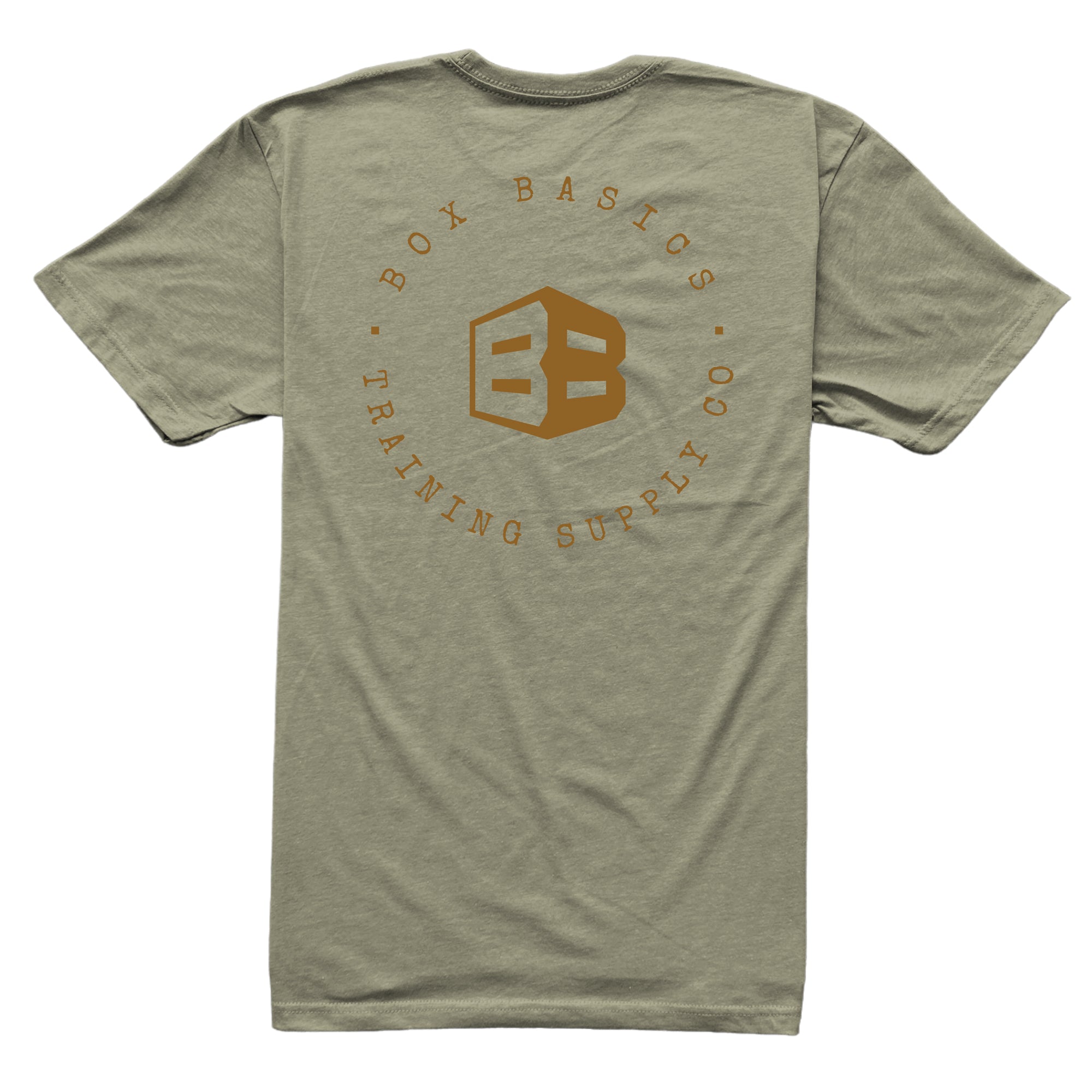Box Basics Supply Co. Circle Tee - Soft Cotton Round Neck T-Shirt for Men & Women | Casual Everyday Wear, Gym, Lounge & Street Style Outfits