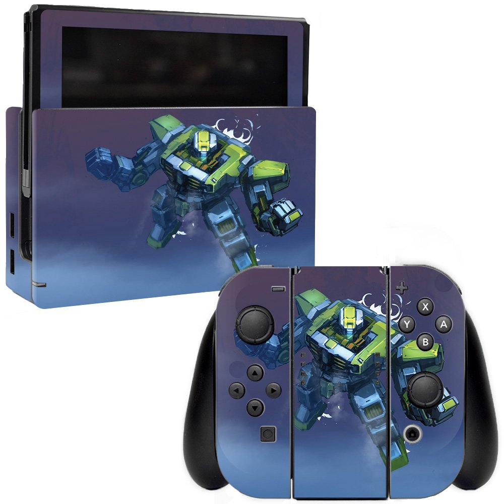 MightySkins Vinyl Decal Wrap Cover for Nintendo Switch - Iron Fist Design | Protective & Durable Skin | Easy to Apply & Remove | Made in USA | Perfect for Gaming, Travel, and Personalization