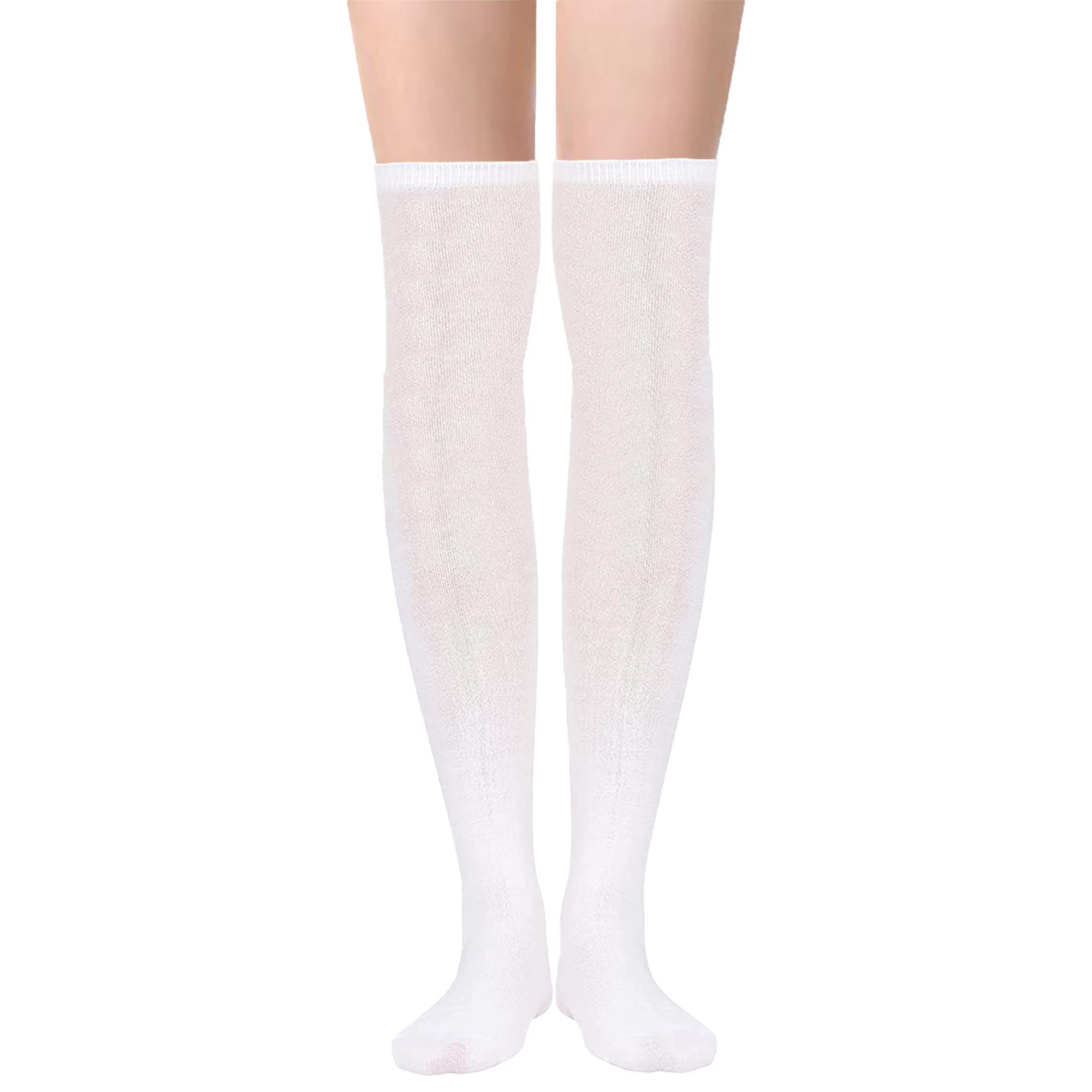 Fashion Striped Thigh High Socks for Women - Party & Daily Wear