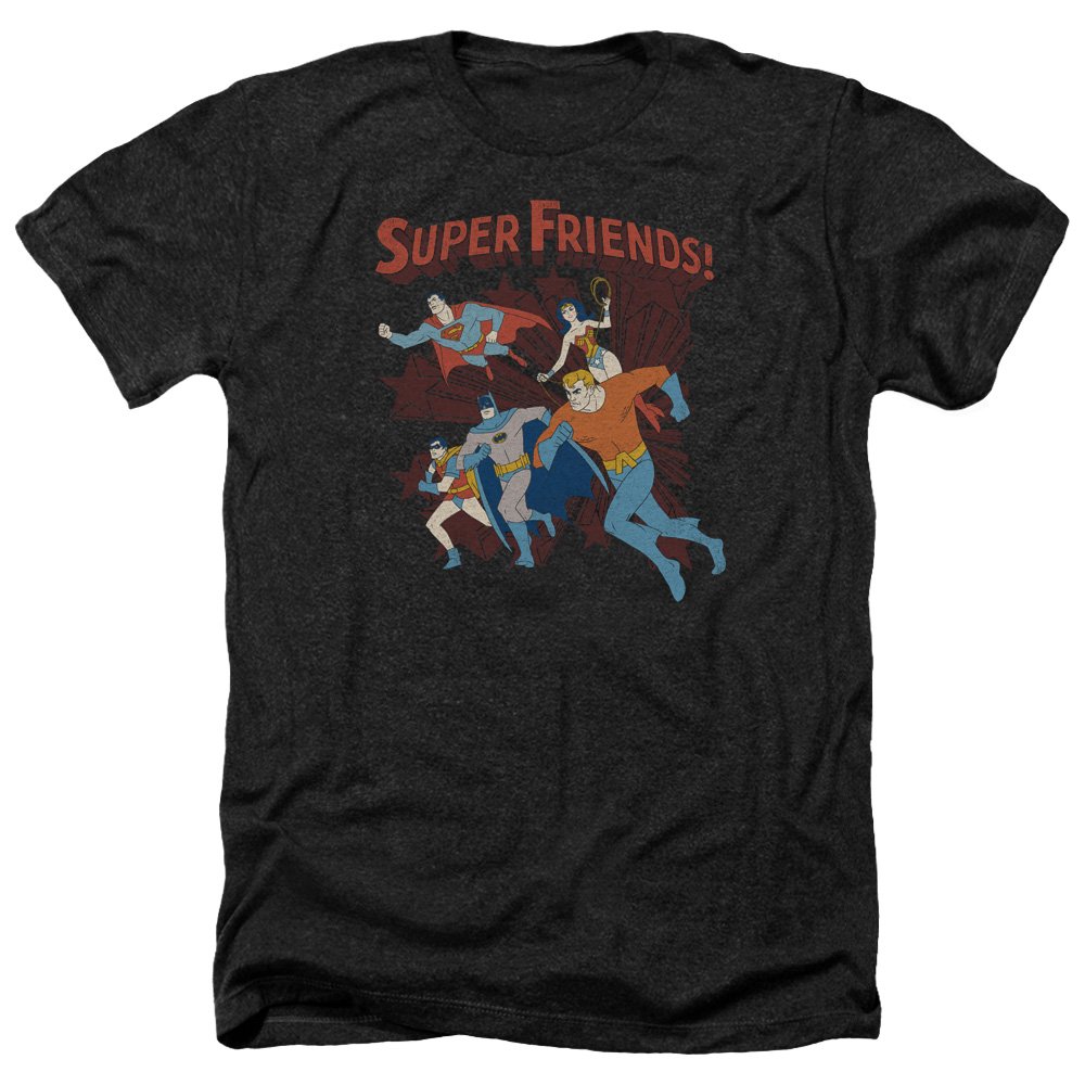 DC Comics Superhero Running T-Shirt for Men & Women - Unisex Heather Gray Tee for Jogging, Gym Workouts & Casual Wear