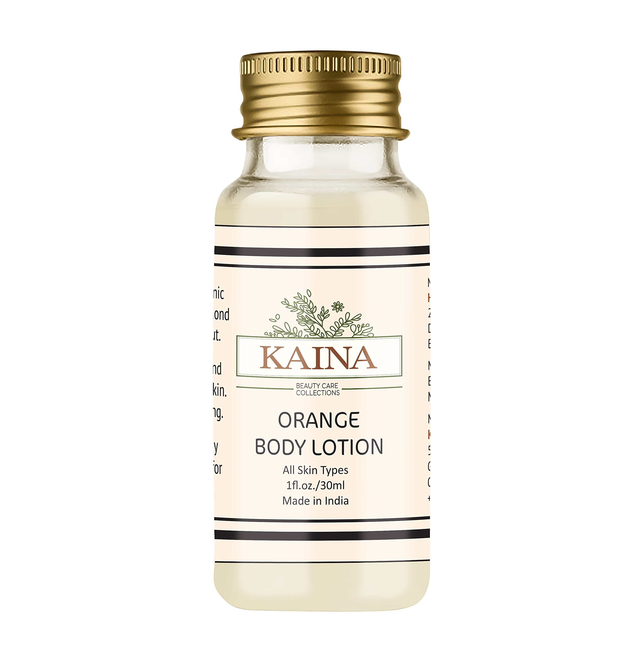 Kaina Herbal Orange Body Polishing Kit for Glowing Skin - 5-Piece Exfoliating & Brightening Set | Perfect for Spa Day, Self-Care Routine & Gift Giving