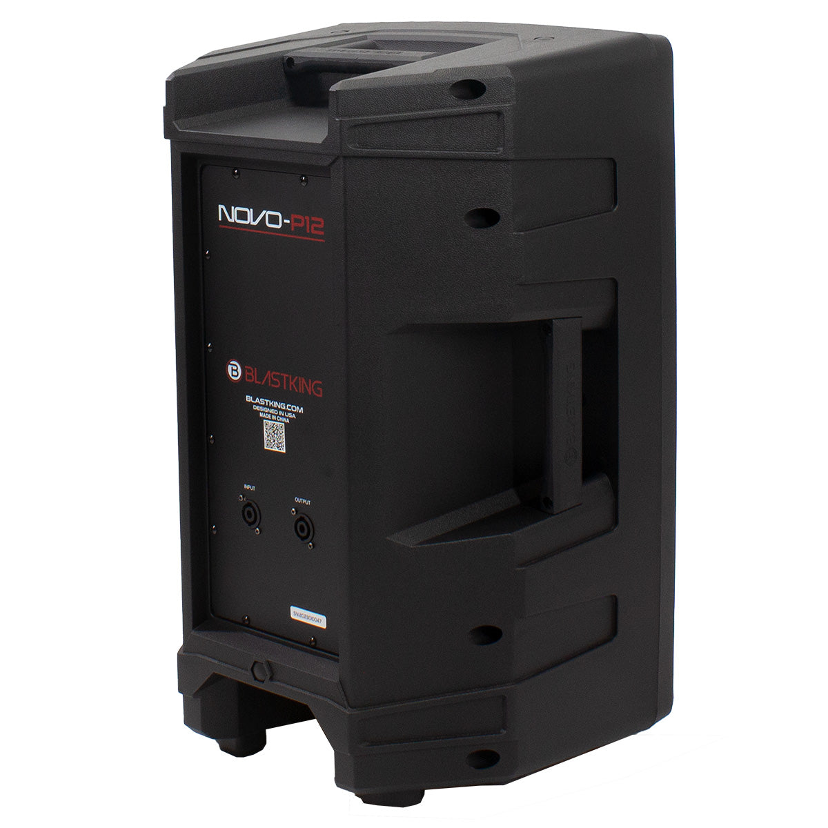 Blastking NOVO P12 12-Inch 2-Way Passive PA Loudspeaker - 1200W High Power for Live Music, DJ Performances & Outdoor Events