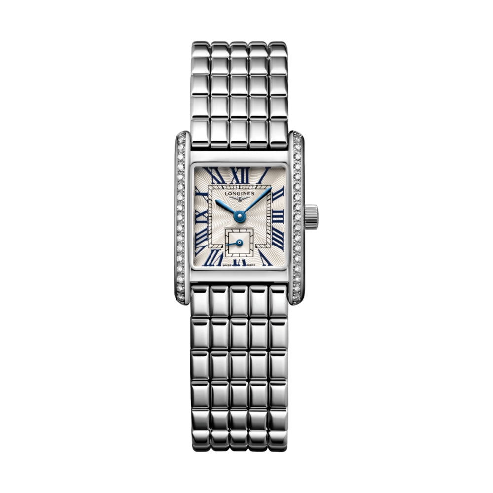 DolceVita Mini Silver Flinque Dial Watch - 29mm Women's Fashion Watch for Everyday Wear & Special Occasions