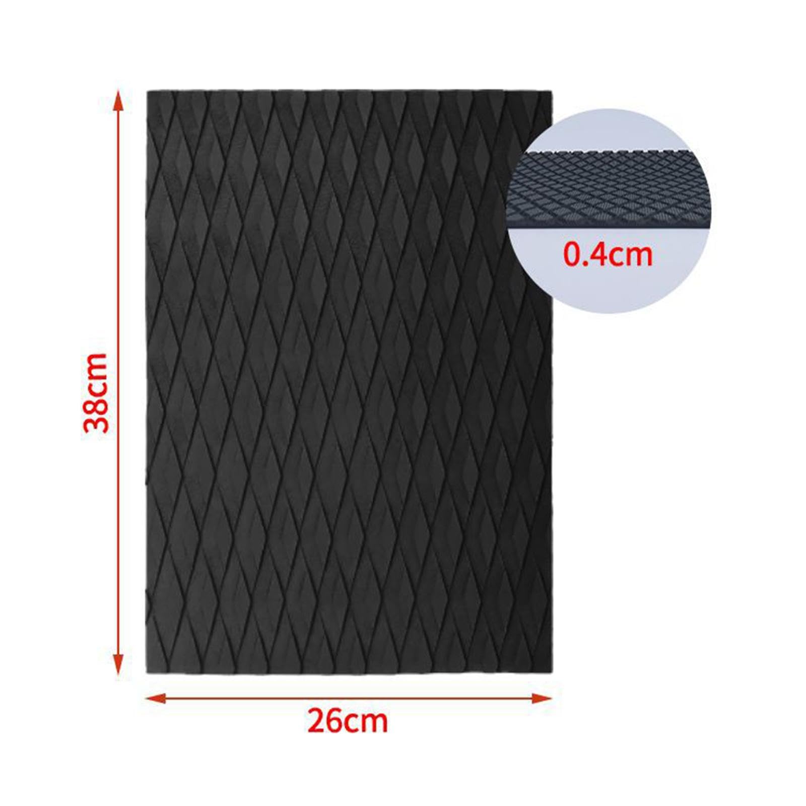 Non-Slip EVA Foam Boat Decking Sheet - Universal DIY Traction Pad for Surfboard, Kayak, RV, Pool, Skateboard & Skimboard - Waterproof & Trimmable Deck Grip Mats for Enhanced Safety & Comfort on Water & Land