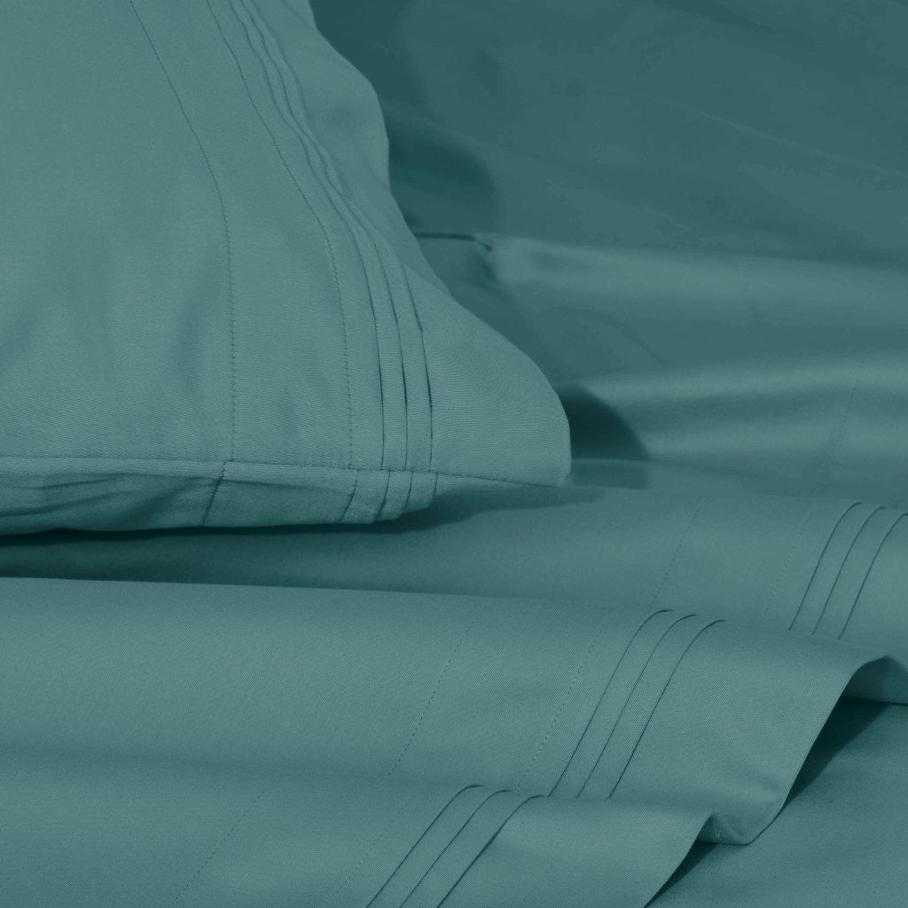 Premium 1000 Thread Count Egyptian Cotton Sheet Set - Eco-Friendly, Breathable & Hypoallergenic - Perfect for Luxury Bedding & Hot Sleepers