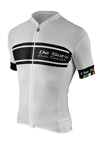 White / Black Stripe